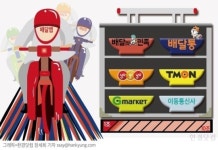 [배달앱 춘추전국시대 ①] "영원한 1등은 없다"…속도 내는 배달의 기수들