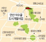 안산 석수골역 짓기 위해 아파트 1600가구 분양