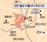 천안 불당 지웰시티 푸르지오, 천안 신주거지 불당신도시 중대형 1758가구