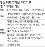 [분양 현장 포커스] 안산 메트로타운 푸르지오 힐스테이트, 안산 최고층 대단지…전가구 남향 배치