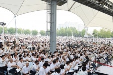 수원시, 광복 70주년 맞아 7000인 시민대합창 공연