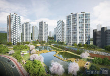 [e편한세상 용인 한숲시티①규모]잠실주경기장 9.3배 규모, 신도시급 7400가구