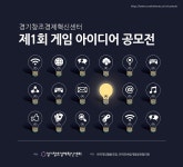 경기센터, 게임아이디어 공모전 우수 5개팀 선정