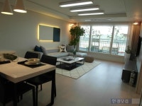 [경주 현곡 푸르지오④평면]중소형 판상형 중심, 자녀방 통합 가능