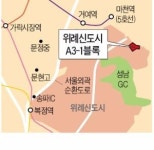325 대 1 경쟁 위례 땅…GS건설이 아파트 짓는다