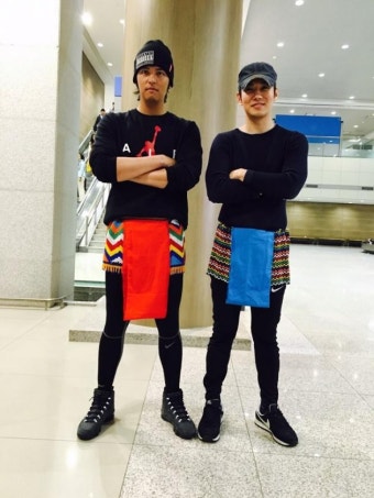 이장우·환희, 사촌과 함께라면 원주민 코스튬도 두렵지 않아요 (정글의 법칙)