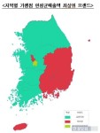 [분석+] 최고 치킨 프랜차이즈 뭔가 했더니 … 서울·경기 교촌치킨 · 영남 비비큐 · 호남 멕시칸