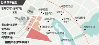 킨텍스 일대 한류월드 개발 한창…일산신도시 속 신도시로 떴다