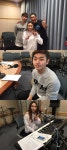 올드스쿨 이진아-샘김, 김창렬과 인증샷 “음악 잘하기로 소문난 두 신예”