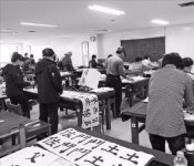 [스토리가 있는 도서관-광주광역시립 무등도서관] 일주일에 두 번 서예삼매경…도서관 동아리서 제2의 인생