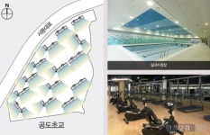 [안성 공도 우미린 더퍼스트③구성]지역 첫 단지 내 수영장 20m 3개 레인, 유아풀장