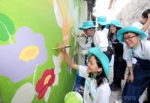 아빠, 저 그림 잘 그리죠?