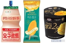 초여름 무더위 속 편의점 빙과류 대표선수 출격