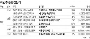 후끈 달아오른 가을 청약시장