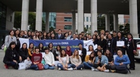 동아방송예술대학교 태국 방콕대학교 입시 홍보 ‘이색 풍경’