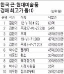 김환기 노란 전면점화 63억…경매 최고가 또 경신