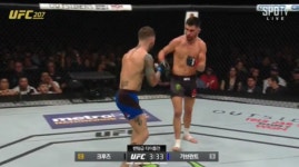UFC 207 코디 가브란트, 크루즈 꺾고 벤텀급 챔피언 등극