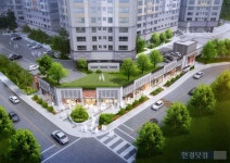 한화건설 서상 동문 꿈에그린 단지 내 상가 16일 분양