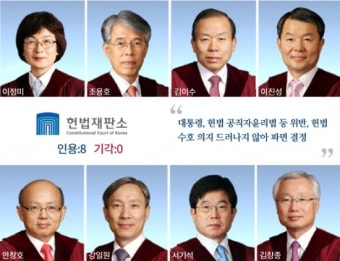 박근혜 대통령 탄핵심판 헌재 결정문 전문