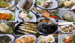 60첩 회정식, 상다리 부러질 듯...맛집 화제