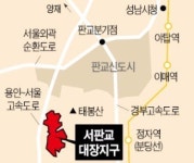 미니 판교 성남 대장지구 아파트 땅 나온다