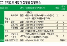 [2018 대입 전략] 서강대 가는 길 가이드