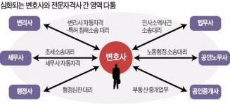 변호사·변리사·행정사 영역 싸움 점입가경