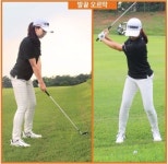 훅 막으려면 목표보다 오른쪽 봐야 … 한 클럽 길게 잡고 풀스윙