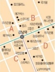 강남역 사거리 인근 중소형 빌딩 실거래 사례 및 추천매물