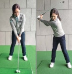 클럽이 짧을수록 체중이동 자제해야… 백스윙은 간결해야 정타 칠수 있어