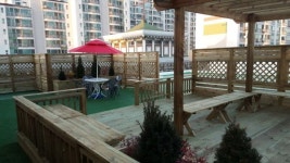 소외계층 복지시설을 위한 태양광 발전시설 및 정원 설치 지원, 공사 완료