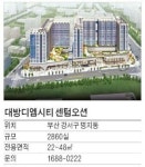 [유망 분양현장] 명지 대방디엠시티 센텀오션, 부산진해경제자유구역의 핵심 주거지