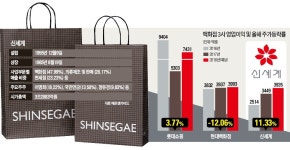 [빅데이터 이 종목] 백화점주 울상인데… 나홀로 웃는 신세계