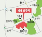 방배13구역, 이달 중 이주시기 심의