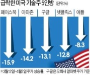 추락하는 FAANG… 3주새 시총 420兆 증발