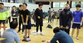 인천시 소방공무원 체력시험 현장