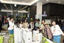 용마산역 쌍용예가 더 클라우드 모델하우스 1만5000여명 방문