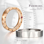 청담예물브랜드 바이가미, 백금 1캐럿&5부다이아몬드 예물반지와 명품 결혼커플링 추천