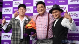 [포토] 권혁수-김준현-마닷, 진정한 프로먹방러