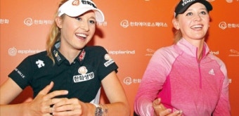 KLPGA 한화 클래식 참가한 美 자매 골퍼 제시카 코르다·넬리 코르다