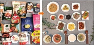 갈비찜은 전자레인지에 넣고, 전은 데우고… 40분 만에 명절상 뚝딱