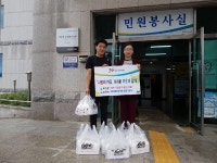 60계치킨 구미옥계점, 우리동네 사랑의 치킨나눔 기부