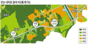 서울시 생물서식지 비오톱 1·2등급 섞여 보존 필요