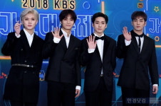 [포토] 뉴이스트W, 훈훈한 네 남자(2018 KBS 가요대축제)