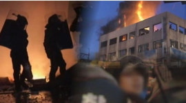 그것이 알고싶다 2009년 용산참사 현장 물포 있는 거 다 쏴! 물포 빨리 쏴!