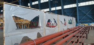 현대중공업 노조 불법 폭력행동 중단해야