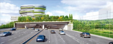 북부간선도로 덮어…신내동 도로 위 도시 본격화