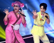 [포토] 노라조, 무대 위 퍼포먼스 장인