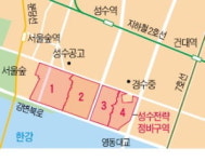 한강변 50층 성수전략정비구역…서울시, 9개월째 방치