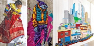 실내에 들어온 그라피티…미술관이야 호텔이야